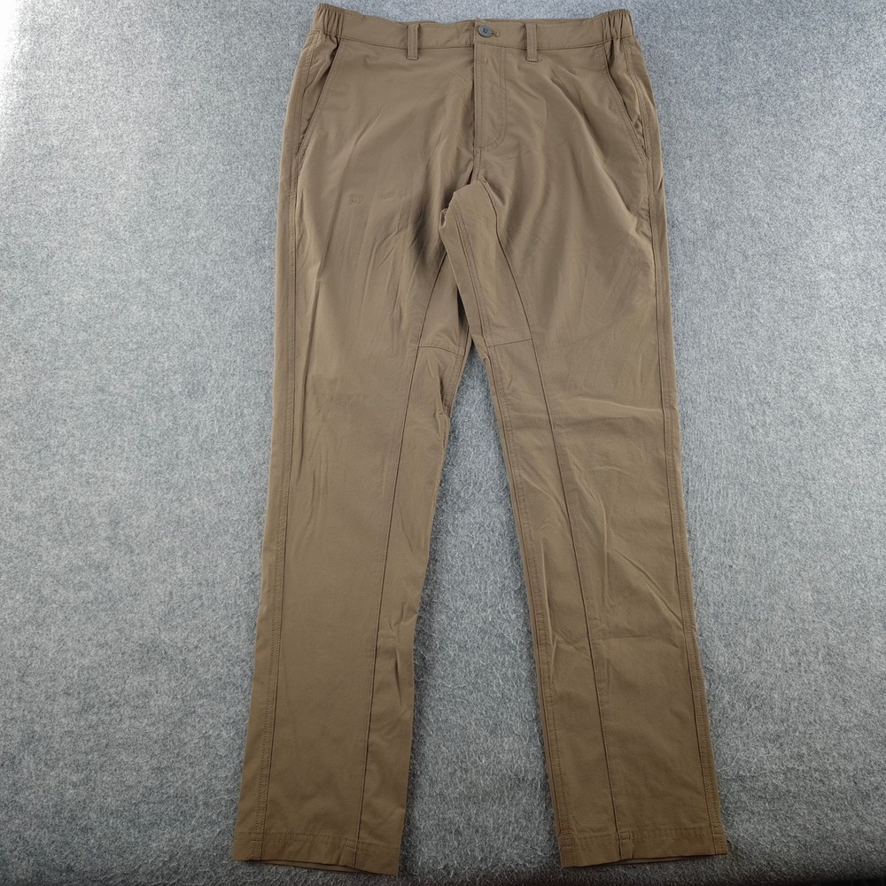 Free Fly Pants Mens Small Brown Outdoor Performance Stretch Lightweight Hiking